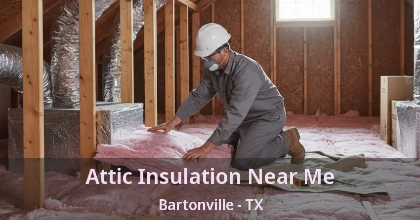 Attic Insulation Near Me Bartonville - TX