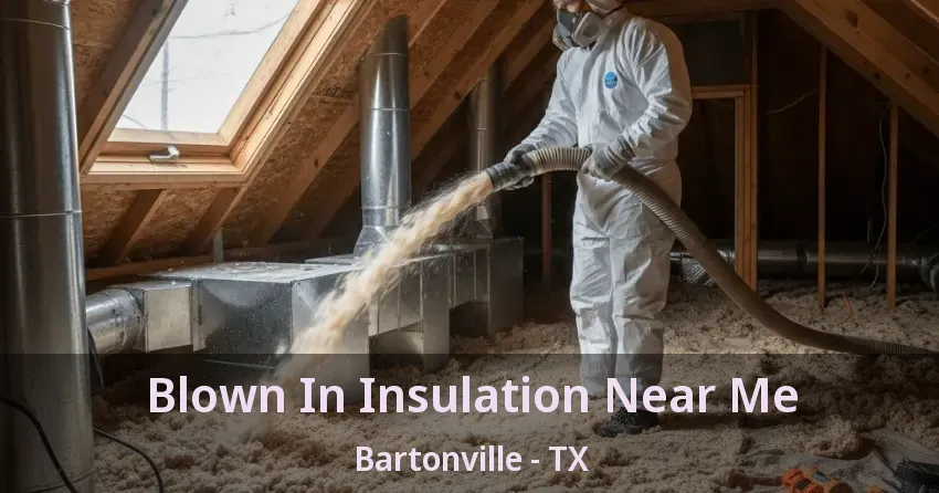 Blown In Insulation Near Me Bartonville - TX