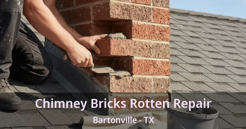Chimney Bricks Rotten Repair Bartonville - TX