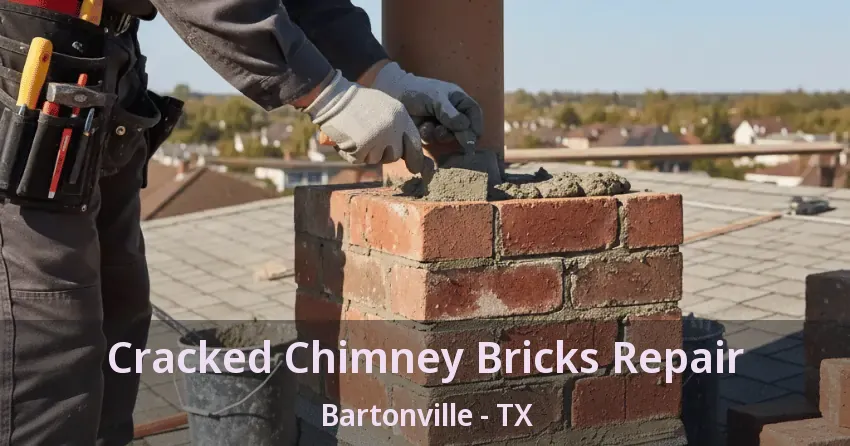 Cracked Chimney Bricks Repair Bartonville - TX