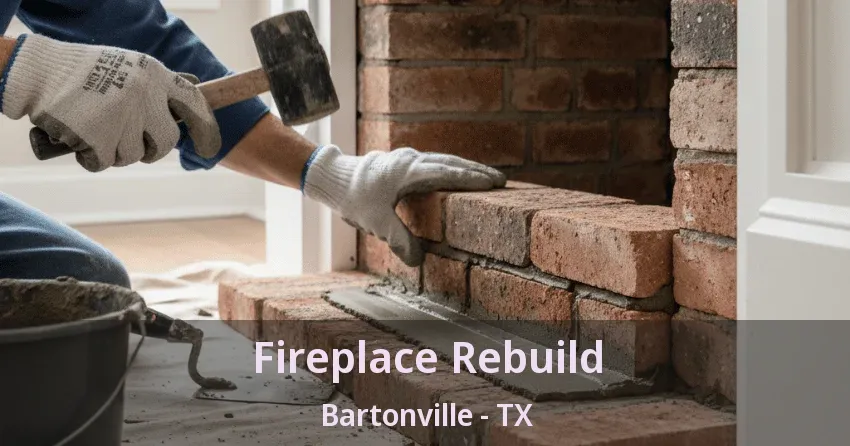 Fireplace Rebuild Bartonville - TX