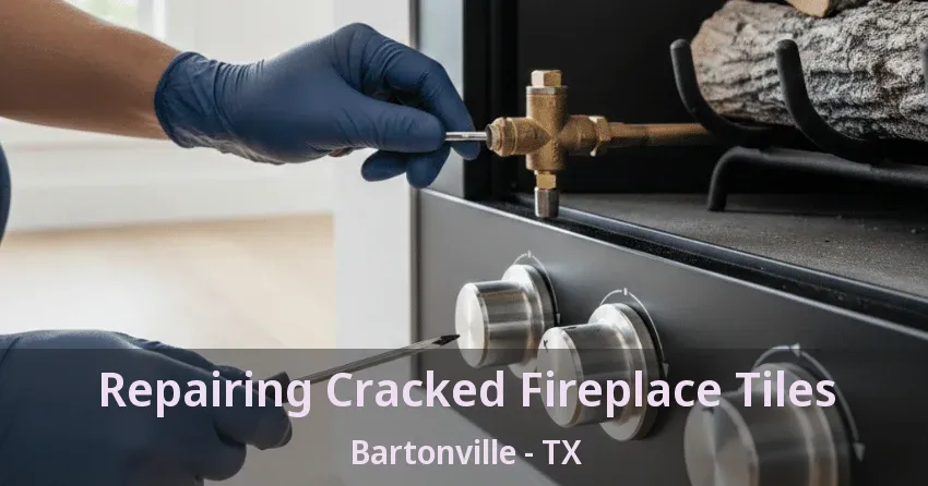 Repairing Cracked Fireplace Tiles Bartonville - TX